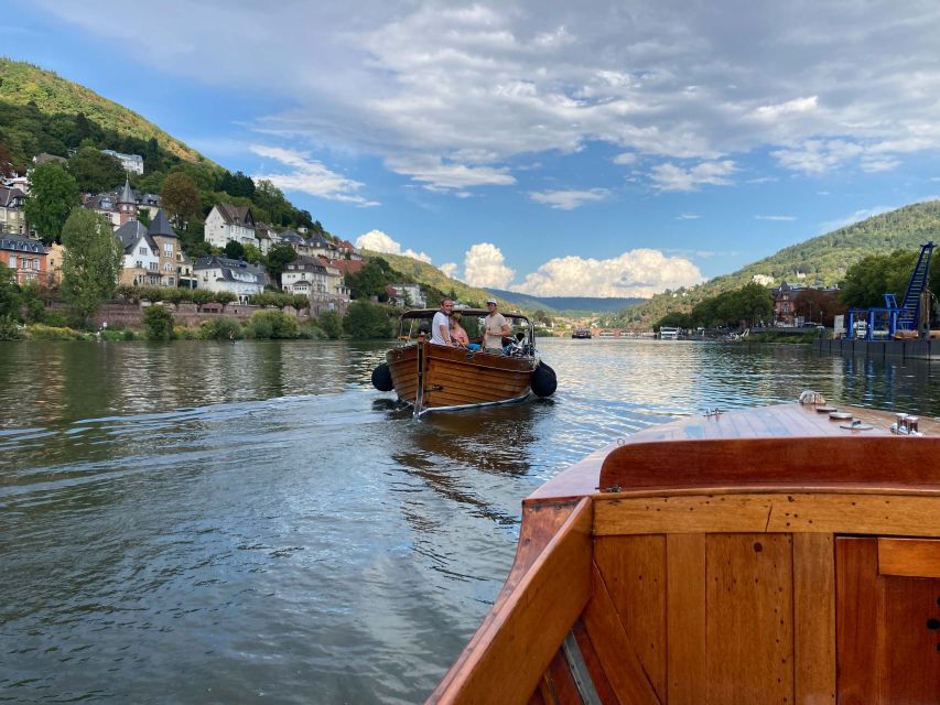 Heidelberg: Private Neckar River Historic Boat Tour - Onboard Amenities