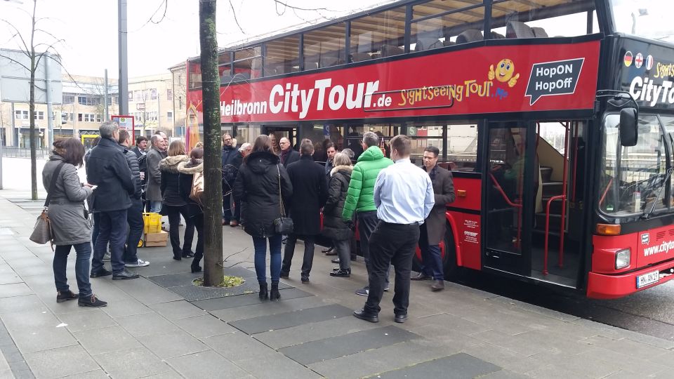 Heilbronn: 24-hour Hop-on Hop-off City Sightseeing Bus Tour - Detailed Stop List