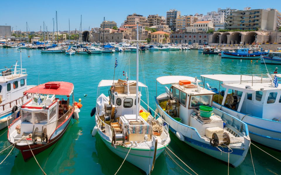 Heraklion City, Walking Tour, Old Market & Knossos Palace - Inclusions and Additional Costs