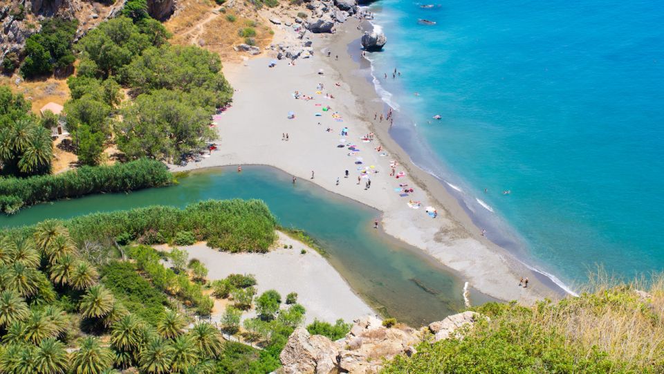 Heraklion: Preveli Palm Beach Boat Trip & Rethymno Town Tour - Included Services