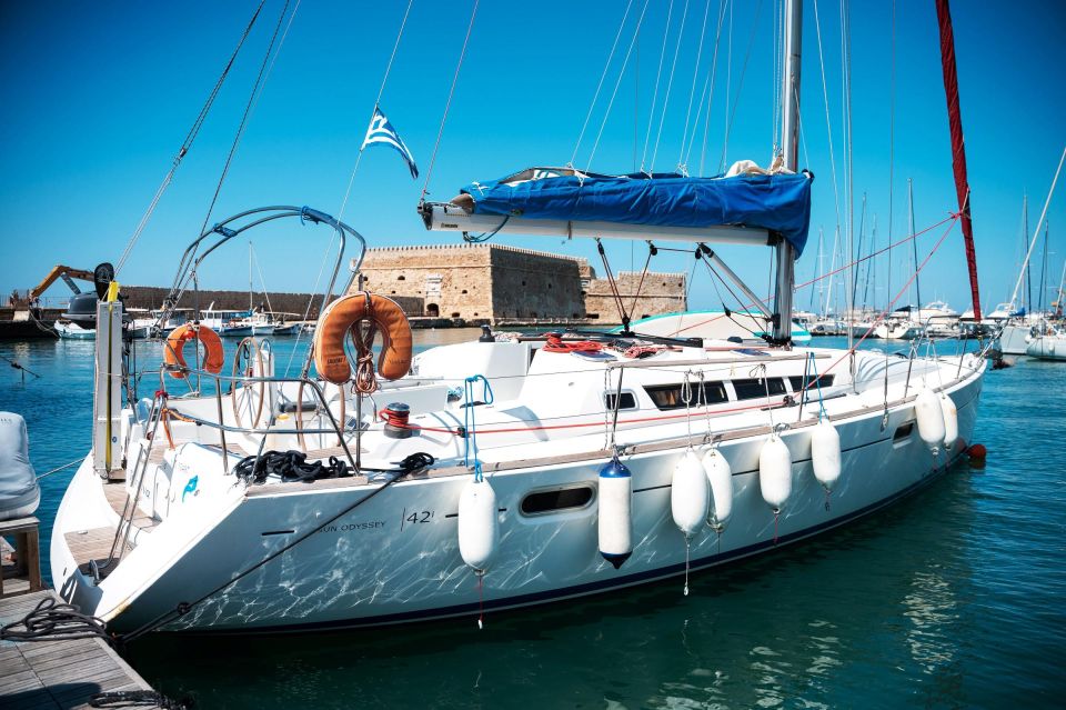 Heraklion: Sailing Trip to Dia Island With Lunch & Swimming - Cruise Inclusions and Exclusions