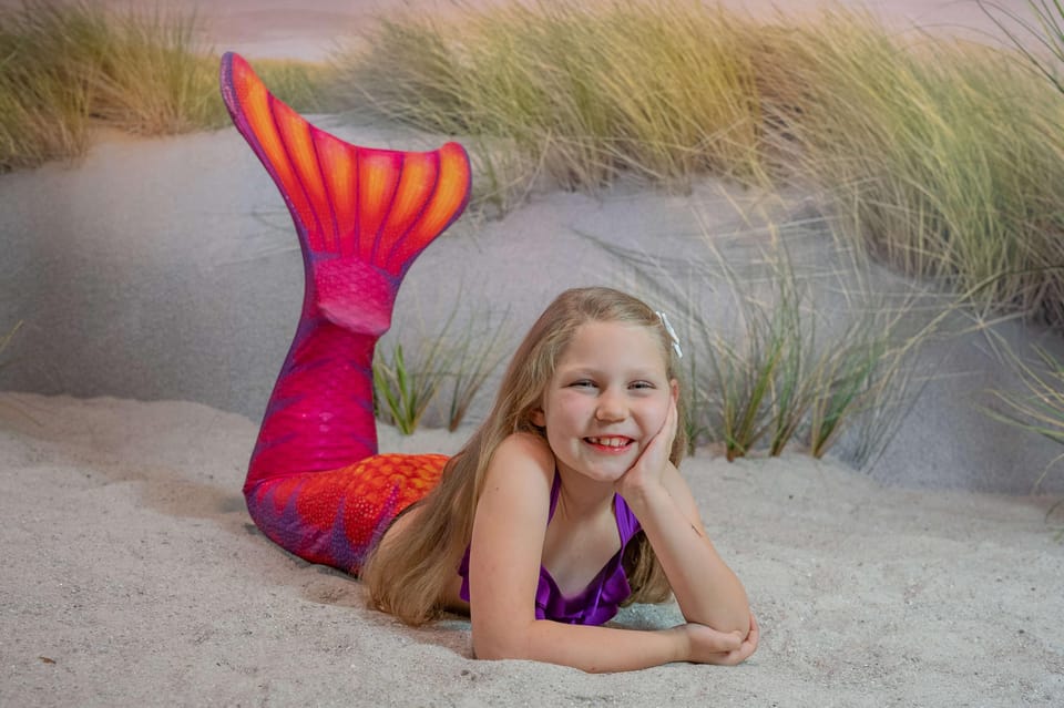 Hilton Head Island: Mermaid Photoshoot at an Indoor Beach - Photo Access and Editing