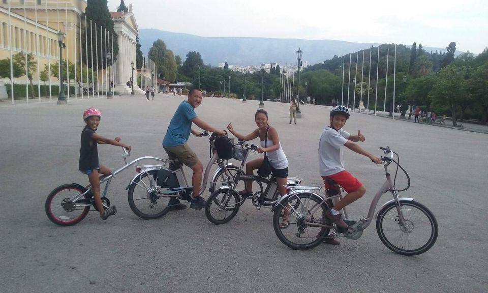 Historic Athens: Small Group Electric Bike Tour - Inclusions and Exclusions