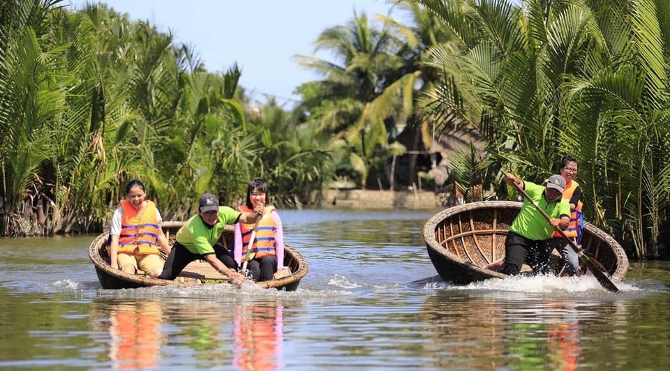 Hoi An : Cam Thanh Basket Boat Riding W Two-way Transfers - Detailed Itinerary