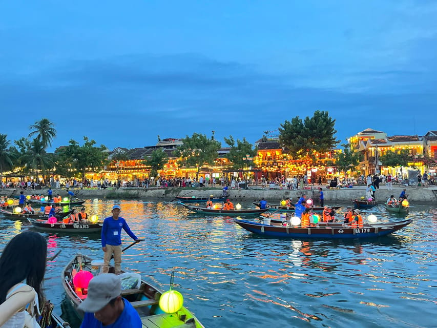 Hoi an City Tour - Boat Ride - Lantern Release From Danang - Main Stops