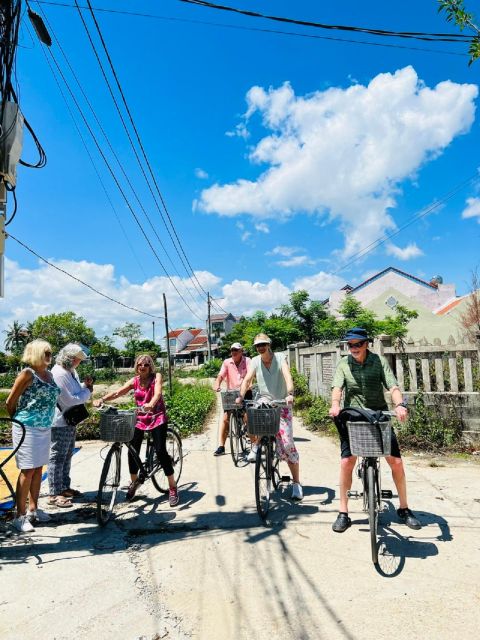 Hoi An Villages Biking-Basket Boat- Cooking Class in Tra Que - Whats Included