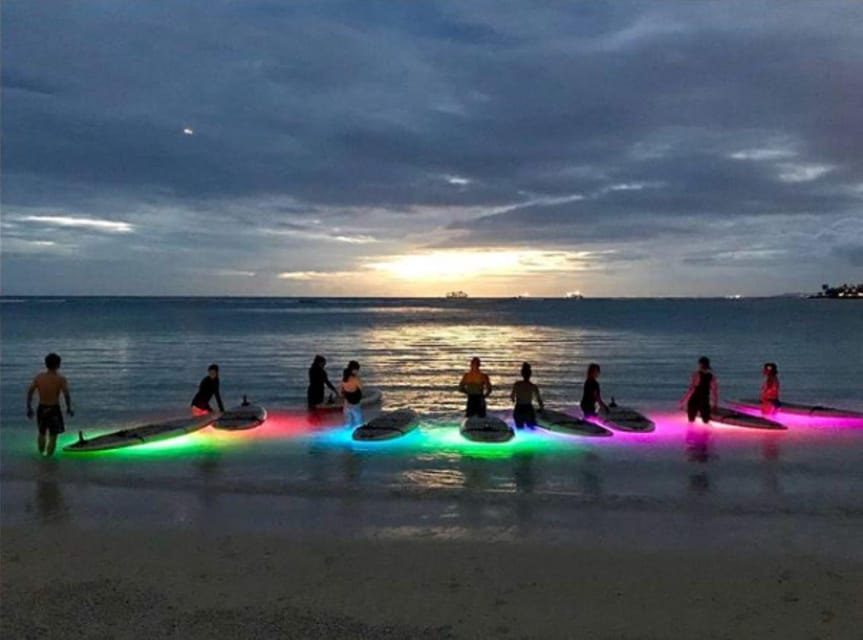 Honolulu: Fireworks Glow and Flow Yoga Class - Included Amenities and Highlights