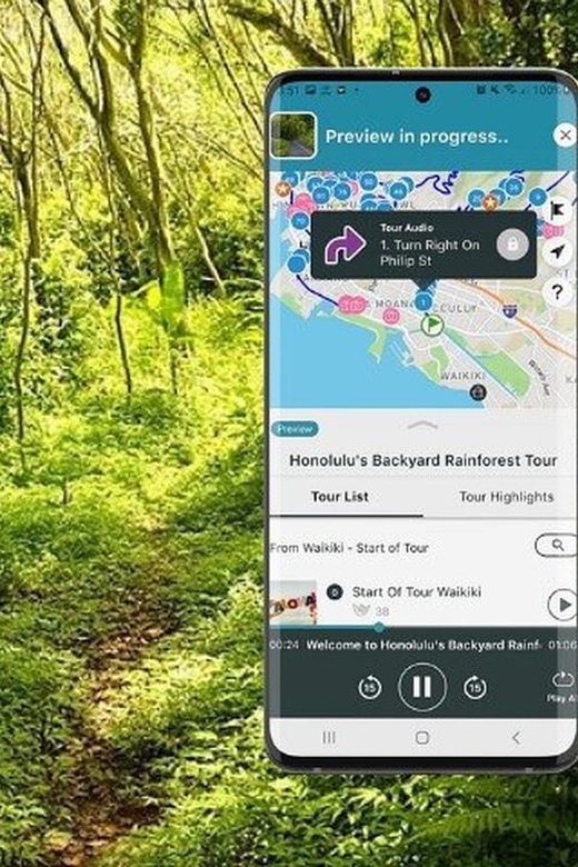 Honolulus Backyard Rainforest Tour: Audio Tour Guide - Reservation and Cancellation Policy