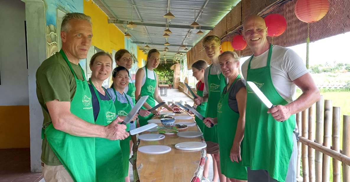 Hue: Thanh Toan Bridge Motorbike Tour With Cooking Class - Local Ingredients and Dishes