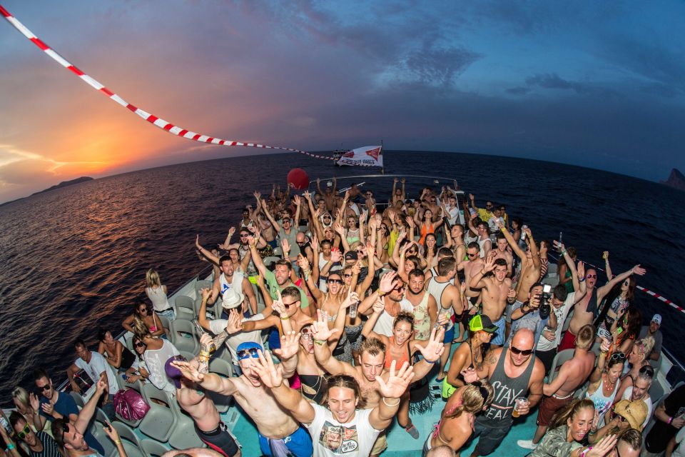 Ibiza: Sunset Boat Party Cruise With DJS - Onboard Offerings