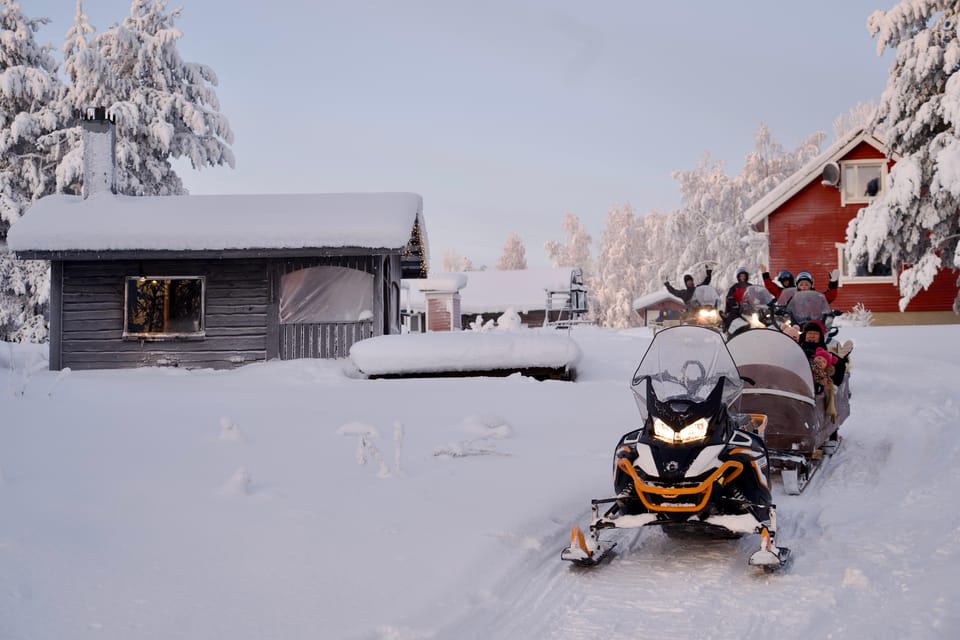 Ice Fishing With Snowmobiles - Transportation Options