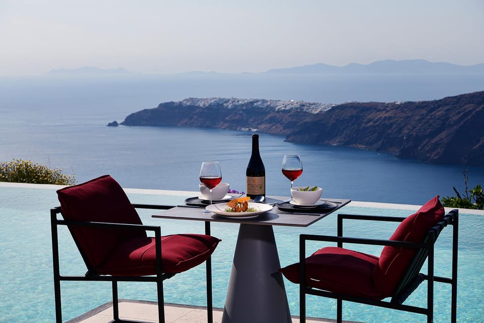 Imerovigli: Premium Wine Tasting With Caldera and Sea Views - Ambiance and Atmosphere