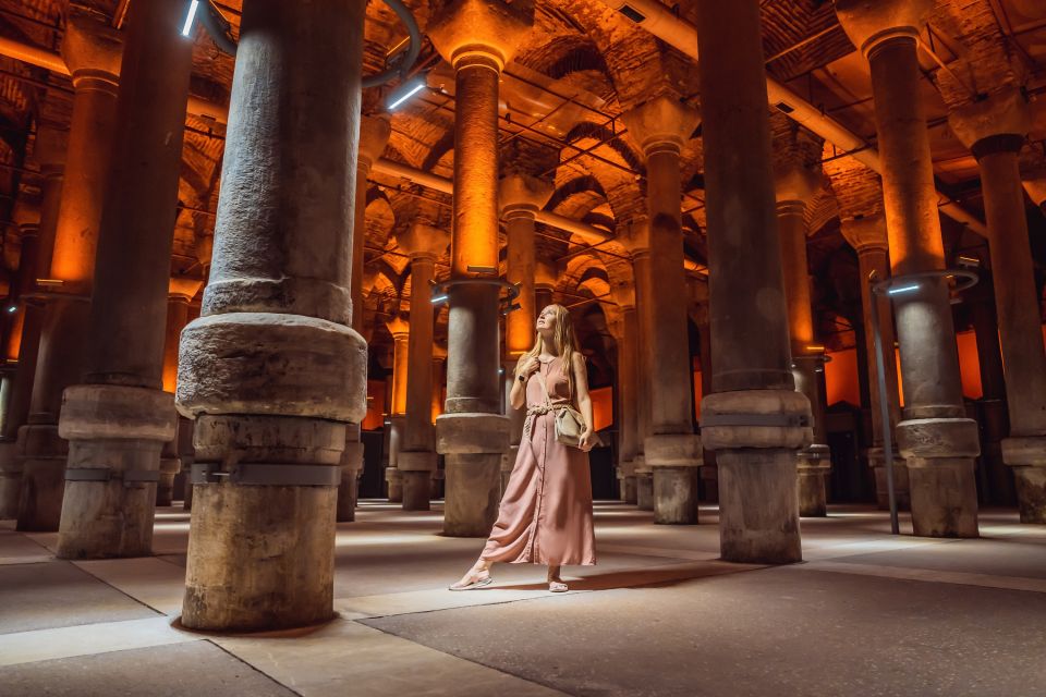 Istanbul: Basilica Cistern Walking Tour With Entry Ticket - Tour Highlights