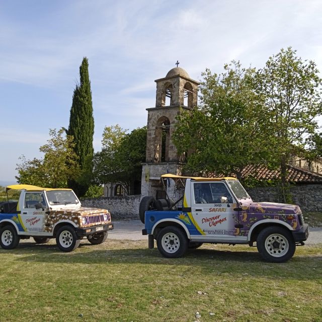 Jeep Safari Discover Olympus From Paralia Katerinis - Inclusions