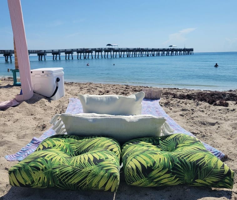 Juno Beach: All-Inclusive Beach Day Cabana Rental - Available Add-Ons