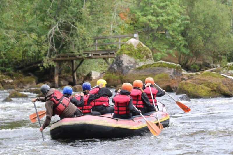 Jyvaskyla or Laukaa: Kuusaa River Rafting Tour With Pickup - Group Size and Participation