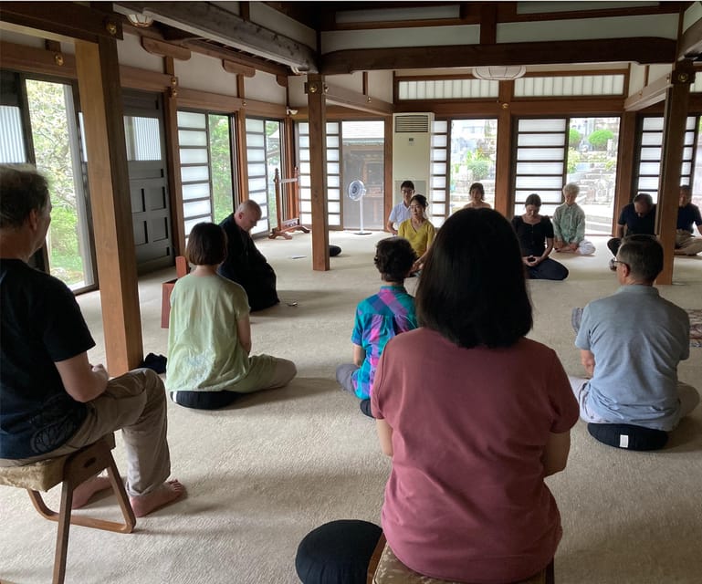 Kamakura: Zazen in French at Zenkyoin - Participant Guidelines and Restrictions