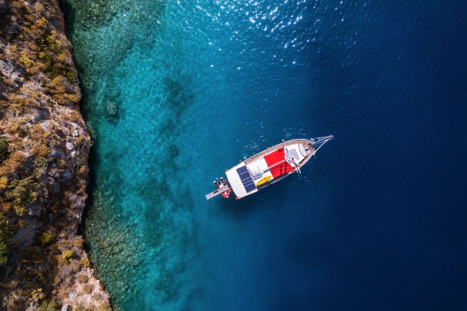 Kas: Limanagzi Beach & Island-Hopping Boat Tour With Lunch - Food and Amenities Offered