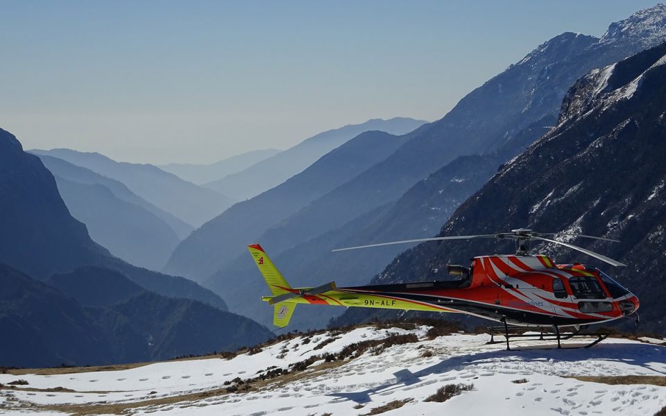 Kathmandu: Everest Base Camp Helicopter Tour With Transfers - Booking and Cancellation Policy