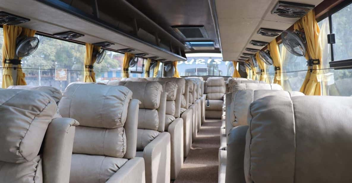 Kathmandu to Pokhara Sofa Tourist Bus Ticket - Bus Amenities Overview