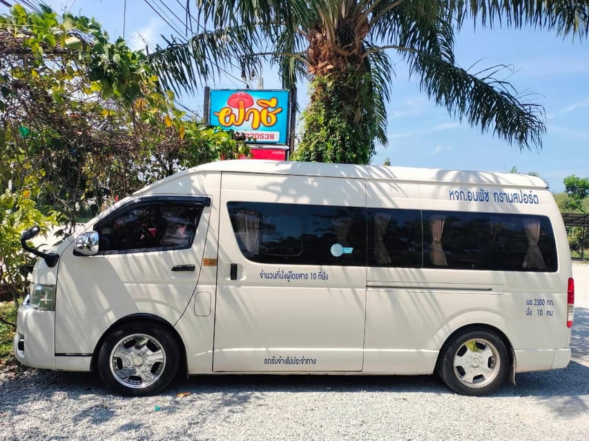 Krabi: Airport Transfer From/To Koh Lanta Hotels - Transfer Details and Additional Charges