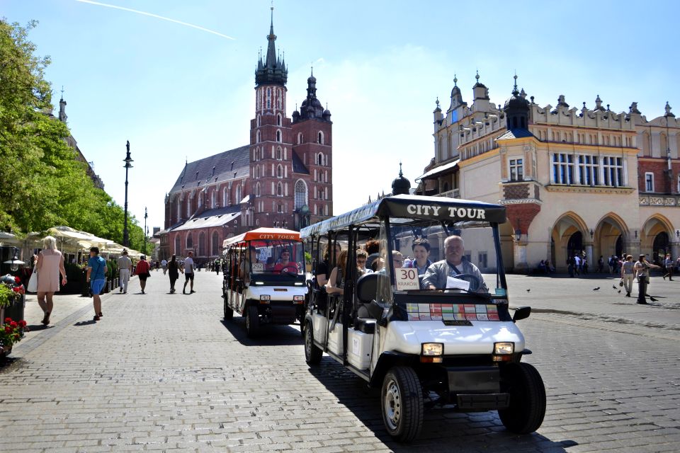 Krakow: Full Tour Regular 1.5h Guided City Tour by E-Cart - Traveler Experiences