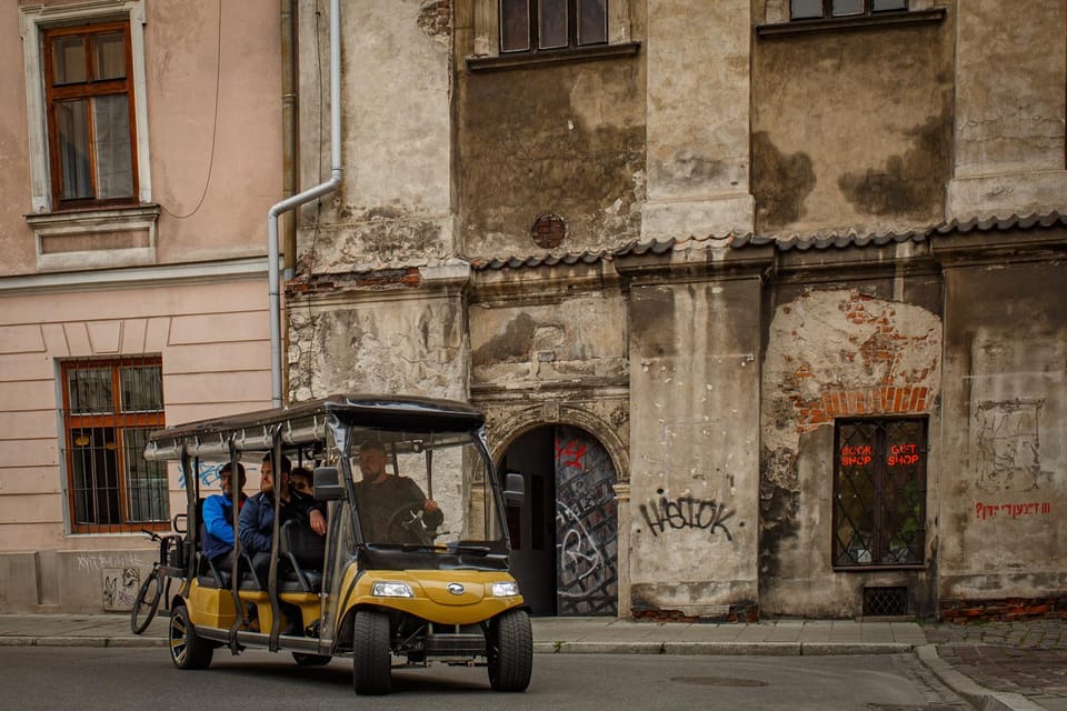 Krakow: Regular Extended City Sightseeing Tour By Golf Cart - Transportation and Accessibility