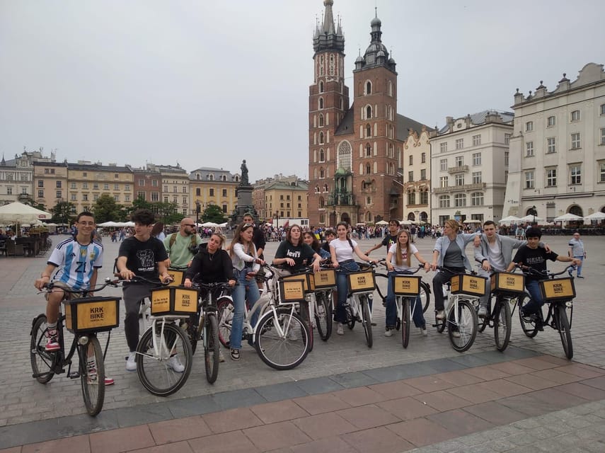 Krakow: Royal Route Bike Tour 1 Hour - Nearby Attractions to Explore