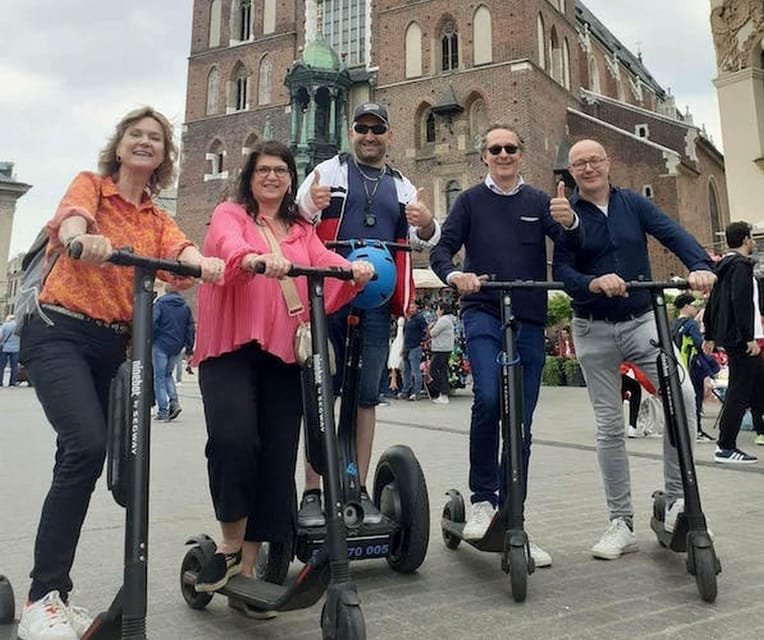 Krakow: Royal Route Scooter Tour 1 Hour - Important Information