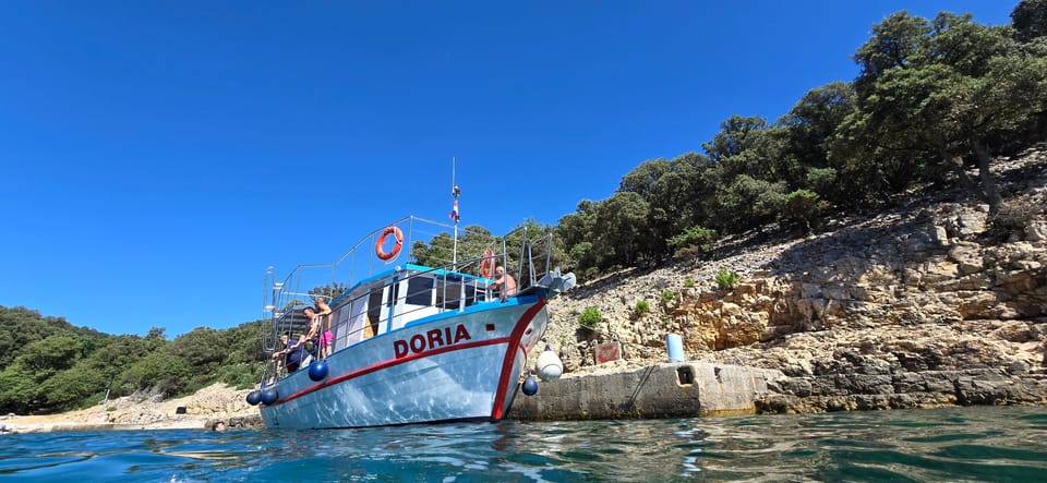 Krk: Krušija Bay, Blue Cave, and Golden Beach Boat Trip - Preparation and Meeting Point