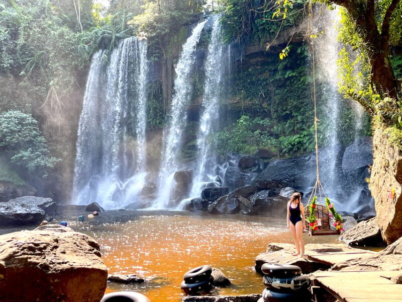 Kulen Waterfall and Beng Mealea Private Day Tour - Great Buddha Statue
