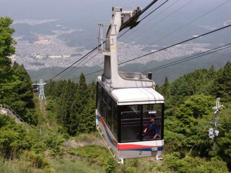 Kyoto: Eizan Cable Car and Ropeway Round Trip Ticket - Route and Elevation Details