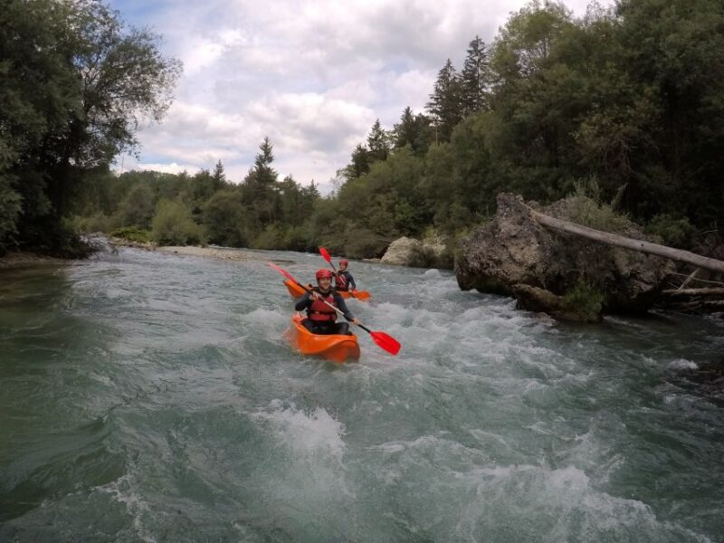 Lake Bled: Kayaking and Canyoning Experience - Kayaking Experience