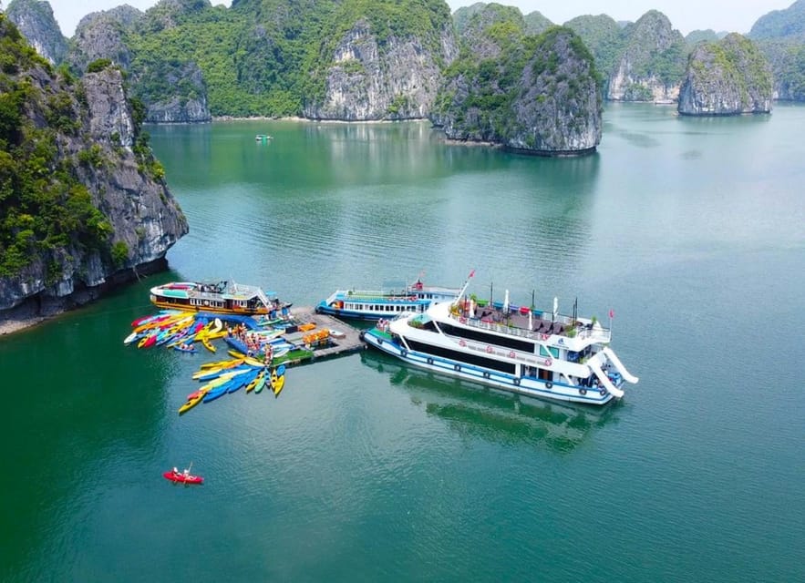 Lan Ha Bay Luxury Day Cruise: Kayak, Water Slides, Jacuzzi - Inclusions and Amenities