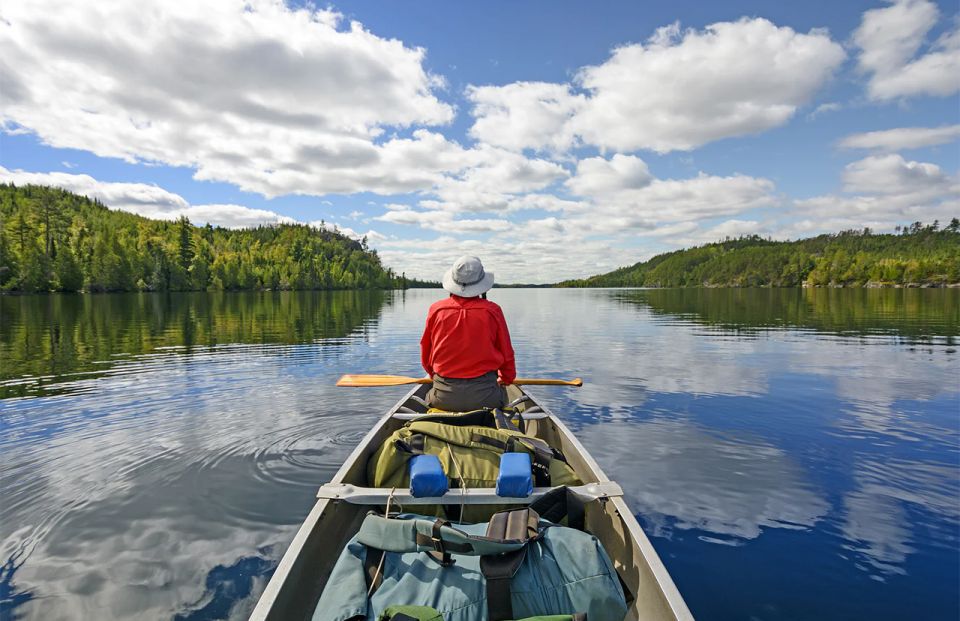 Lapland: Canoeing Trip With Reindeer and Husky Farm Tour - Visit to Husky Farm