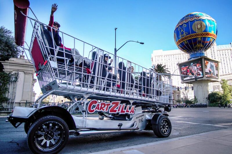 Las Vegas: 1-Hour Ride in a Giant Shopping Cart - Restrictions and Requirements