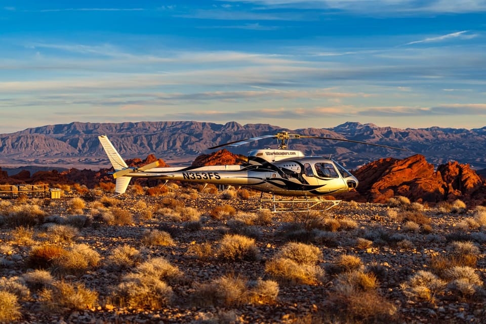 Las Vegas: Valley of Fire Helicopter With Champagne Landing - Inclusions and Amenities