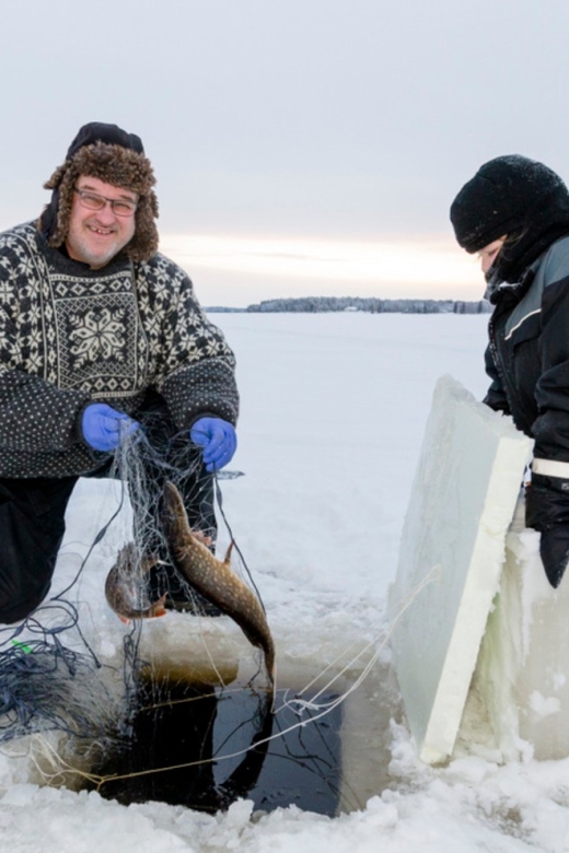 Levi: Ice Fishing by Snowmobile - Safety Guidelines