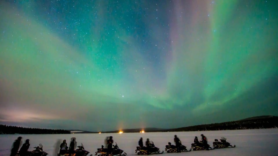 Levi: Northern Lights Snowmobile Safari and Campfire Picnic - Included in the Tour