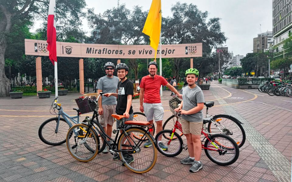 Lima: Bike Tour in Miraflores and Barranco Districts - Inclusions