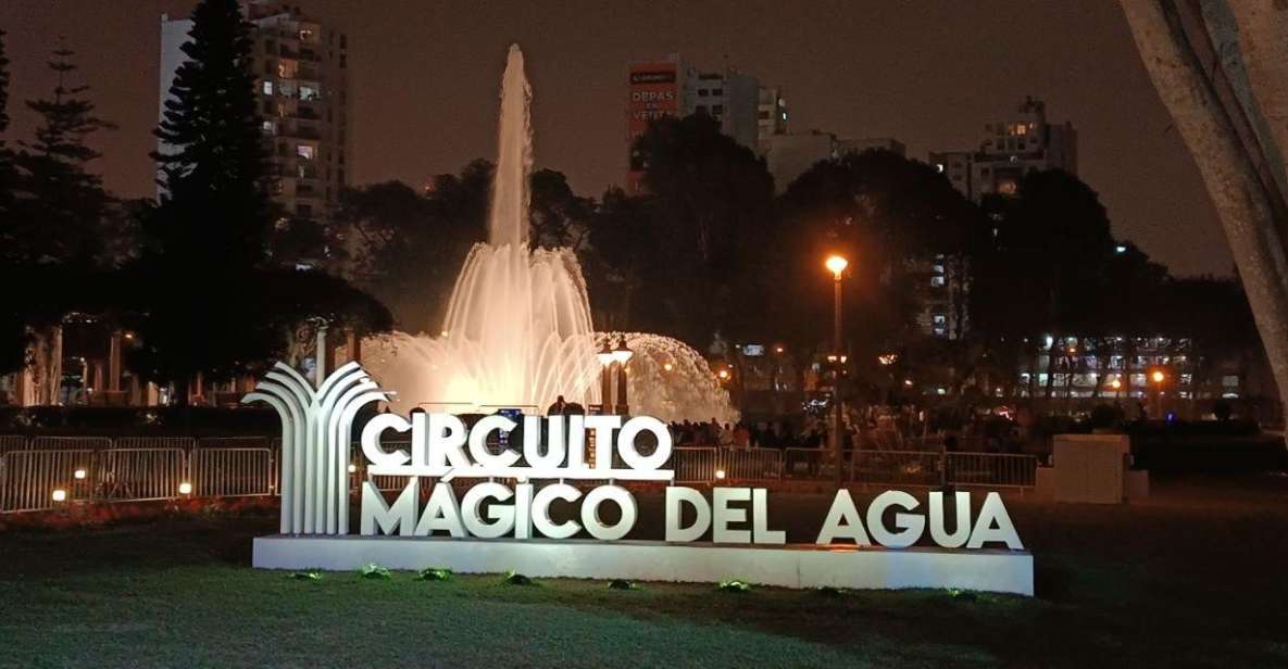 Lima: Magical Water Circuit Tour - Tips for Your Visit