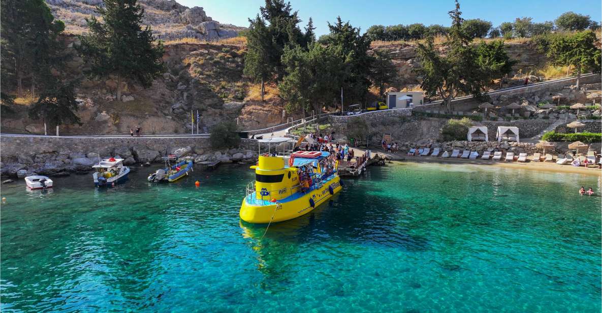 Lindos: Submarine Cruise With Swim Stop in Navarone Bay - What to Bring