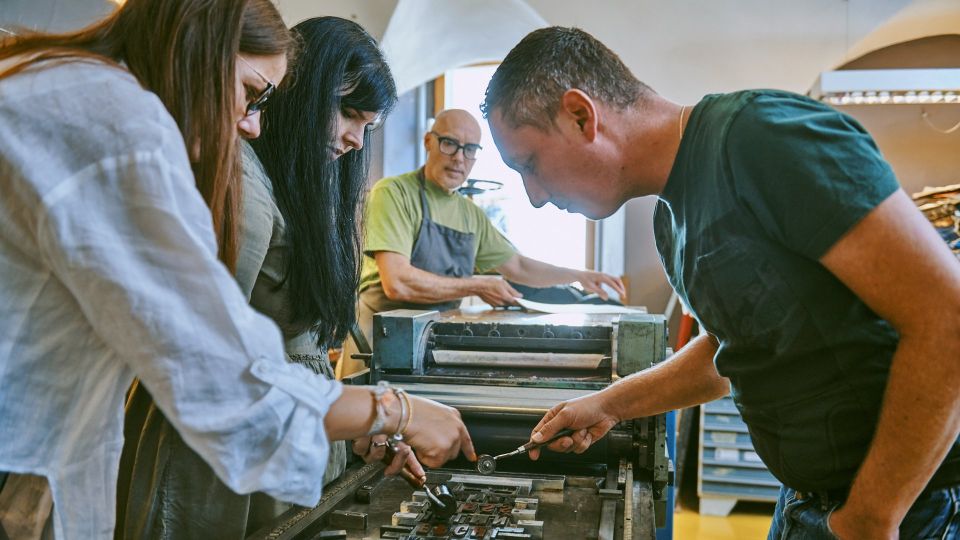 Ljubljana: Print a Poster in an Old Print Shop - Booking and Reservation Details