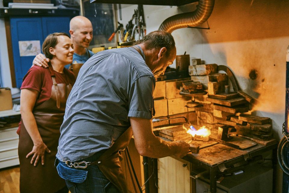 Ljubljana: Private Goldsmithery & Jewelry Workshop and Tour - What You Will Learn