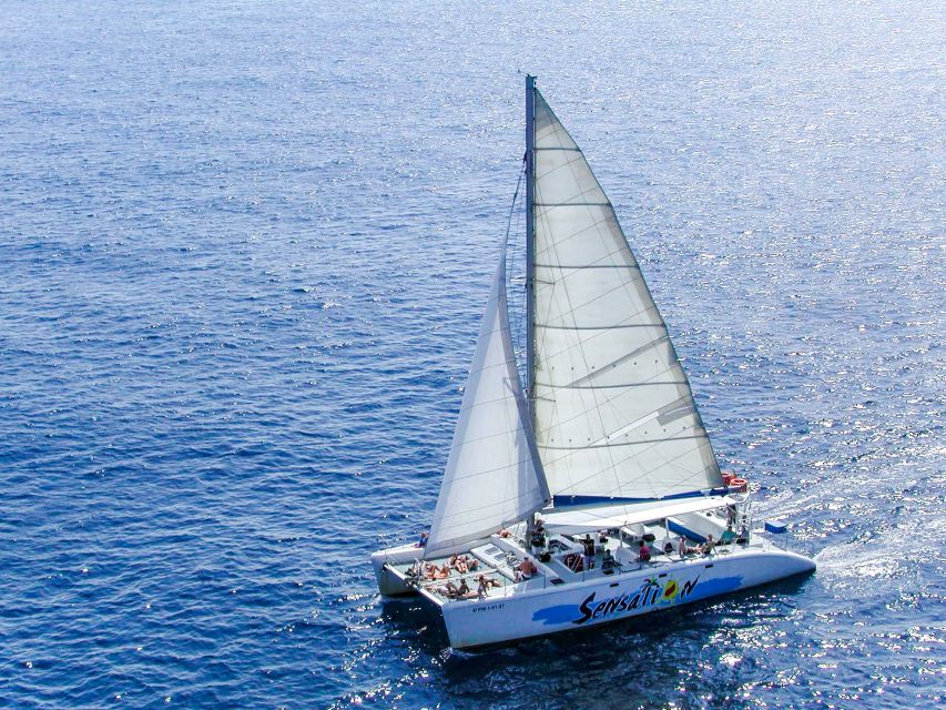 Lloret De Mar: Catamaran Sailing Cruise With BBQ and Drinks - Meal and Beverages