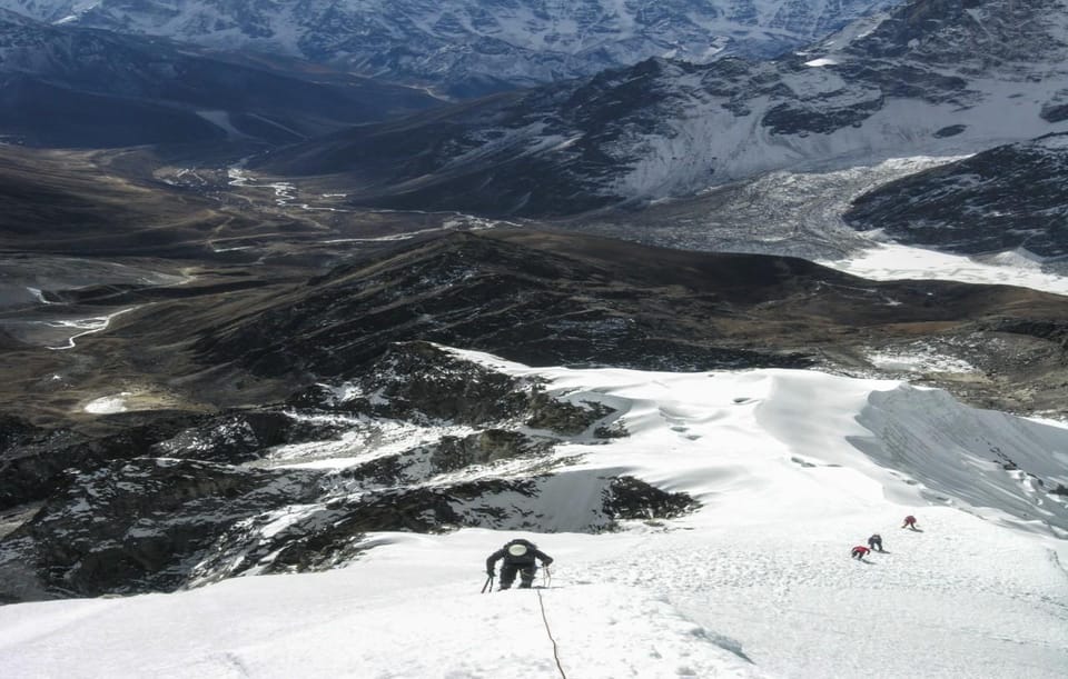 Lobuje West Peak Climbing - Safety and Technical Skills