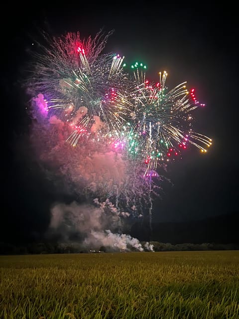 Local Fireworks Seat and Guide in Yokote, Akita - Cancellation Policy