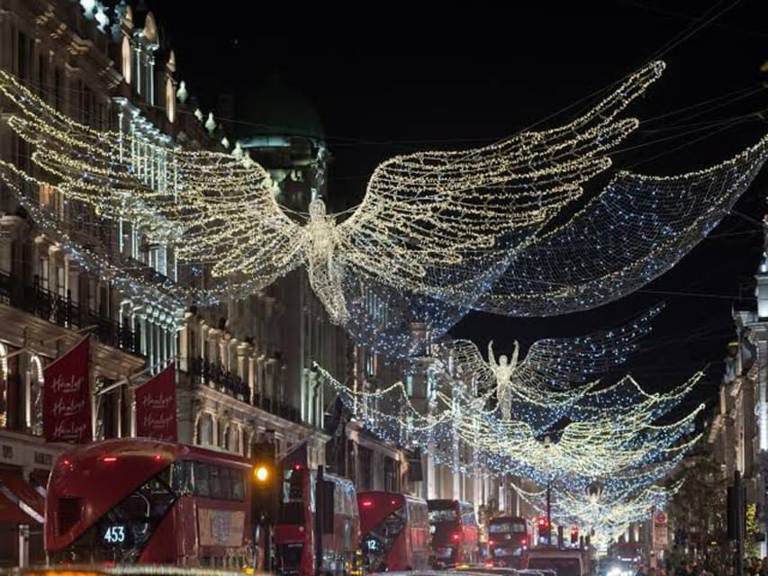 London: Magical Christmas Lights Guided Tour by Private Taxi - Complimentary Amenities and Flexible Booking