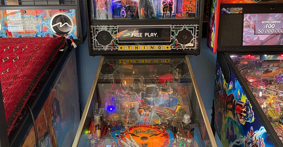 Long Beach: Pinball Arcade 24 Pinball Machines on Freeplay - Location and Accessibility