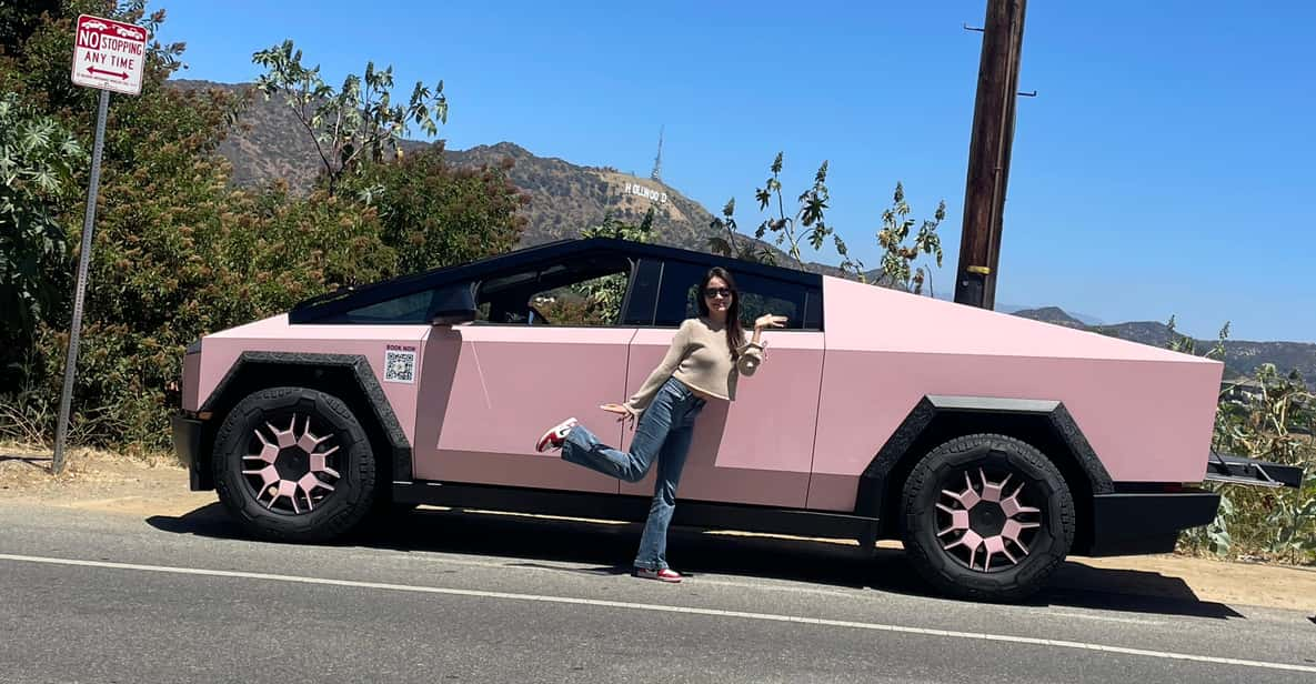 Los Angeles: 30-Minute Hollywood Sign Tesla Cyber Truck Tour - Inclusions and Options